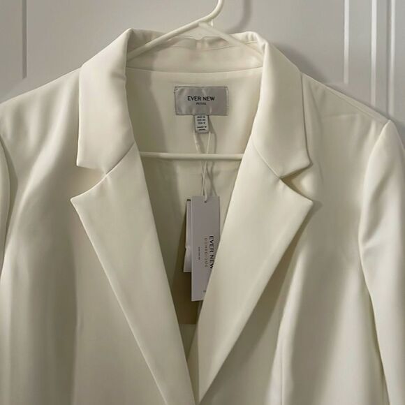 Ever New Ivory Single Button Jacket - Picture 2 of 6